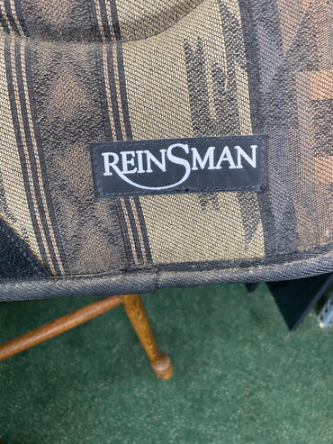 USED Reinsman M2 Lite Tacky Too Contour 31x30 Black/Brown/Tan
