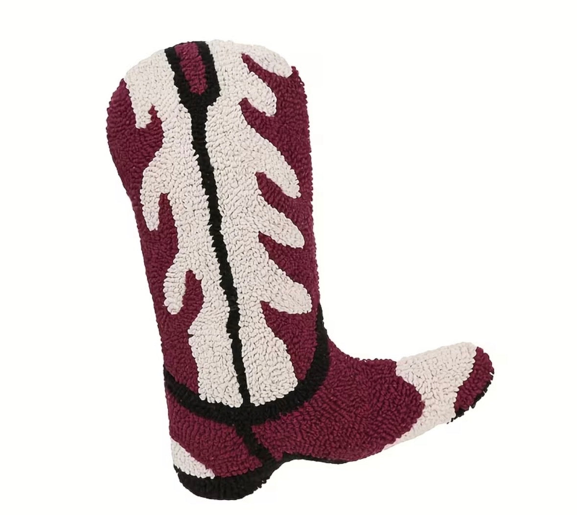 Cowboy Boot Pillow