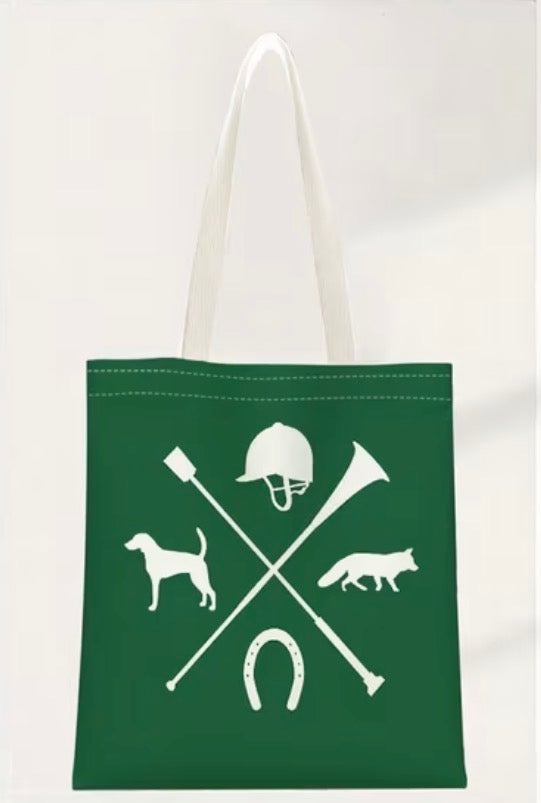 Vintage Equestrian Tote