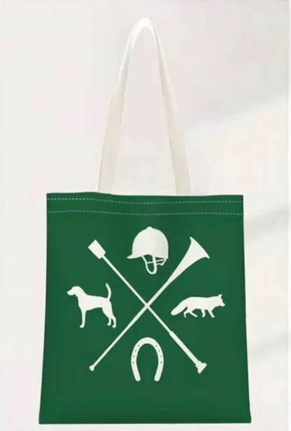 Vintage Equestrian Tote