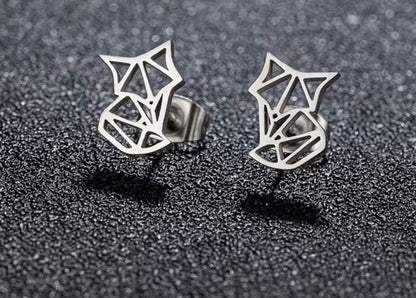 Dainty Fox Earrings
