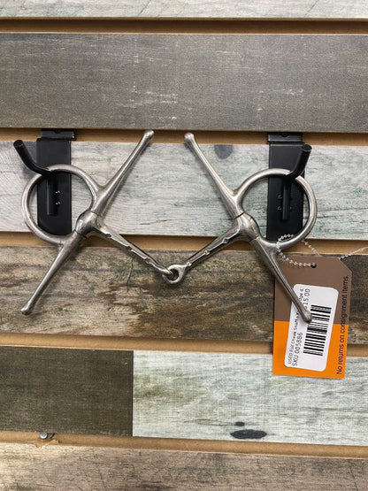 USED  Full Cheek Snaffle Knife Edge 4.75"