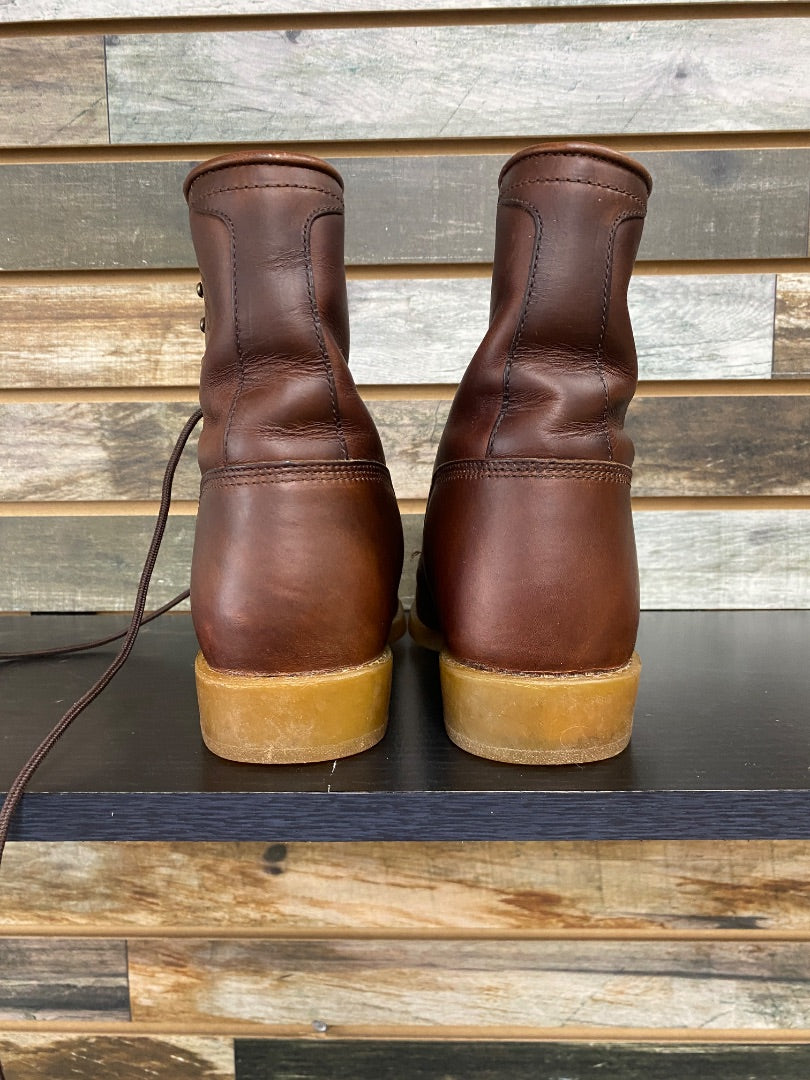 USED ARIAT Roper Laced Boots 8 Brown