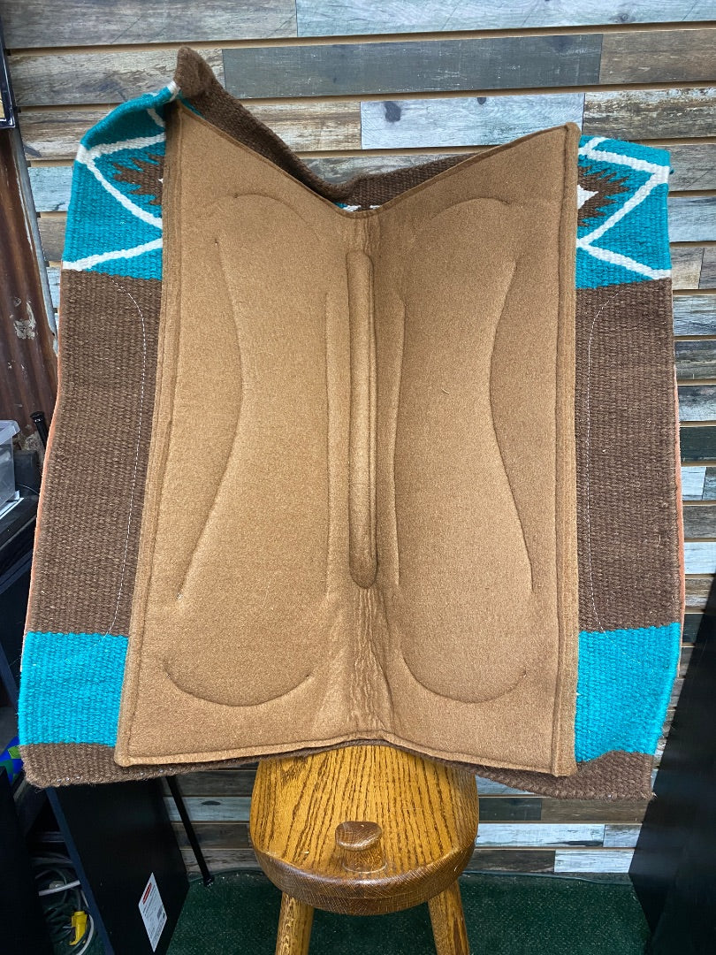 USED Showman Saddlery Western Saddle Pad 30"x38"