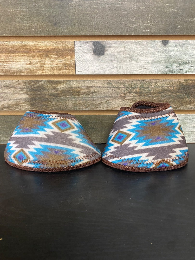 USED Tacktical Bell Boots  Blue/Brown Aztec