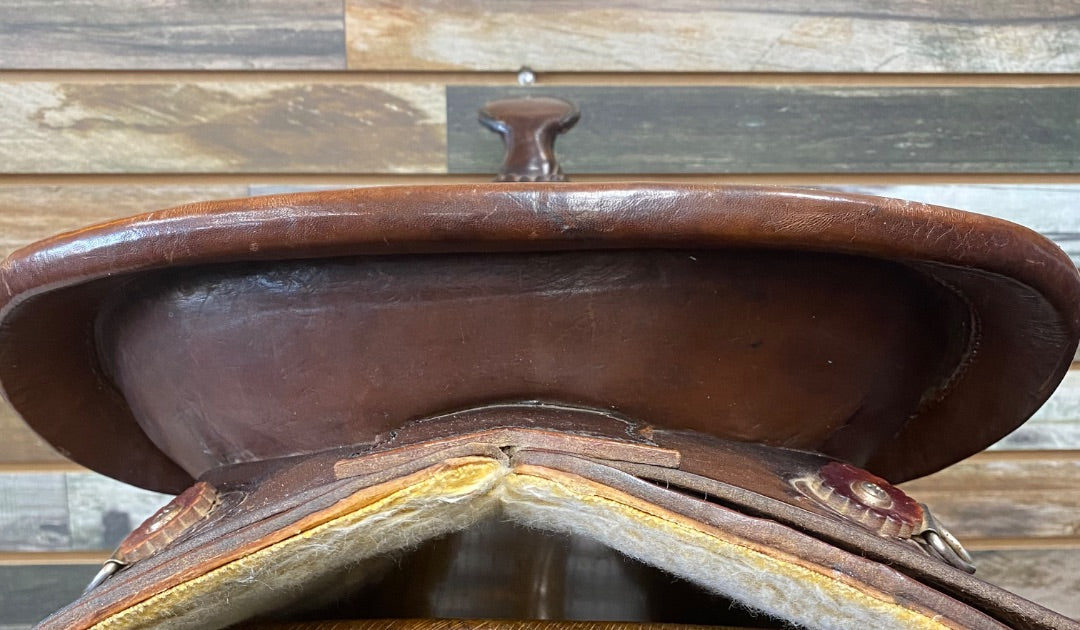 USED Big Horn Bananza Trail Saddle  Dark Oil