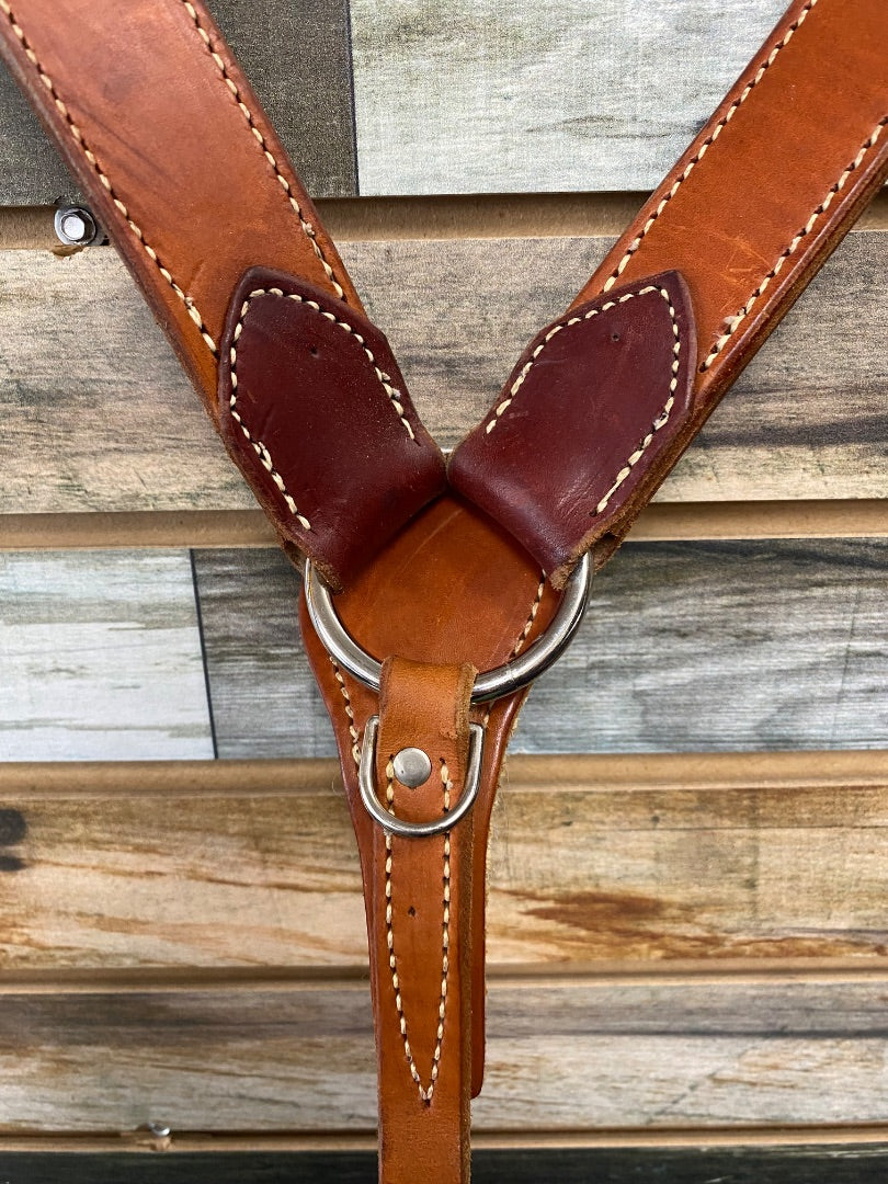 USED  Light Oil Breast Collar Horse