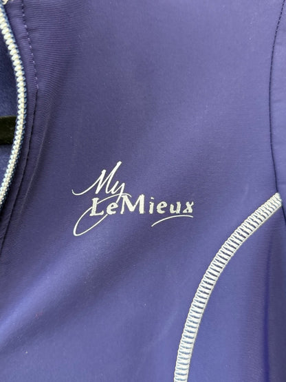 USED Indigo LeMieux Softshell Winter Jacket Size XS