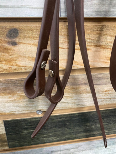 USED  Biothane Split Reins  Dark Brown
