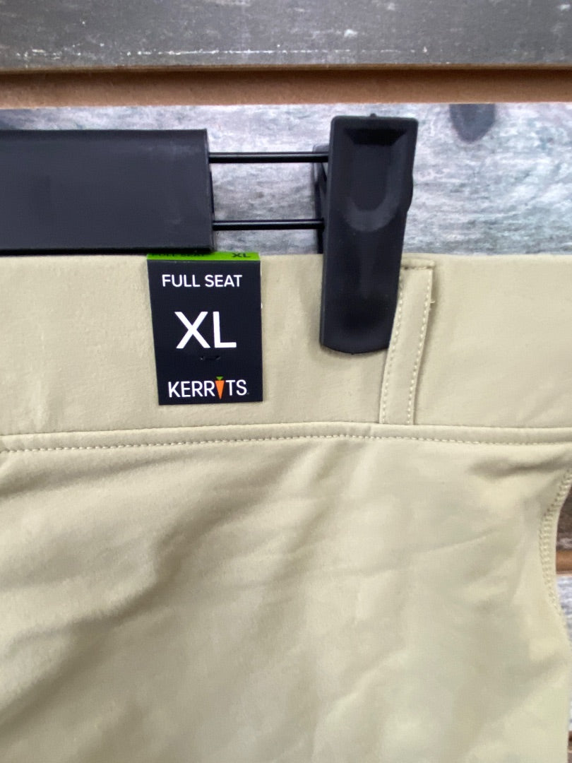 USED Kerrits Full Seat Breeches XL Tan