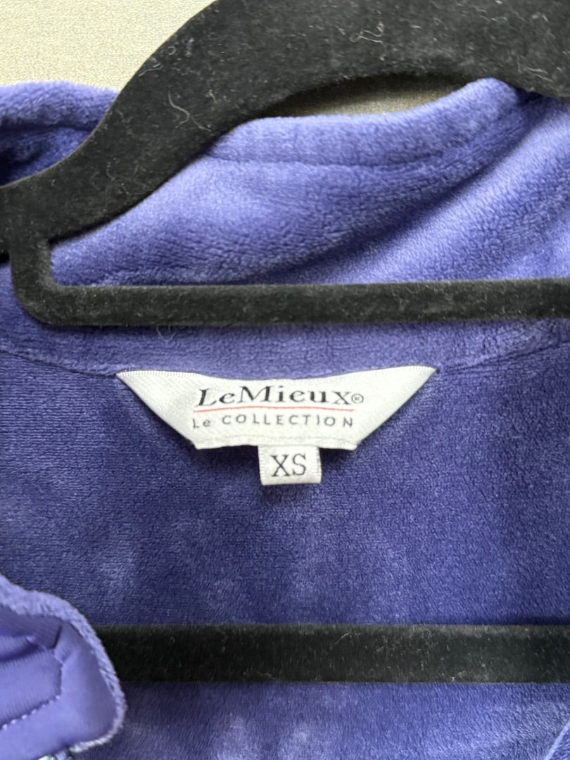 USED Indigo LeMieux Softshell Winter Jacket Size XS
