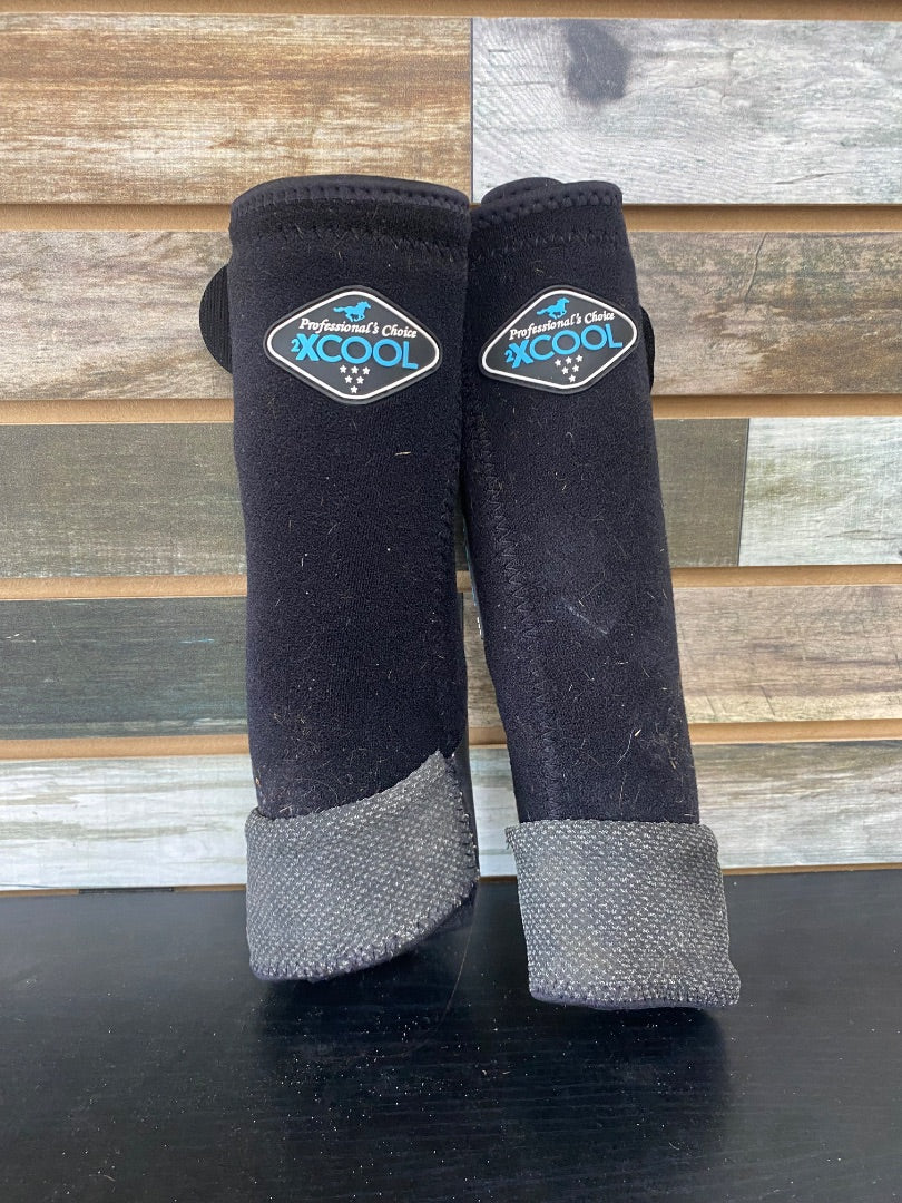 USED Professional Choice XCool Sport Medicine Boots Large Black