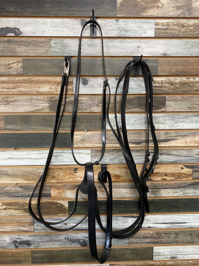 USED Bobbys English Tack German Martingale Warmblood Brown