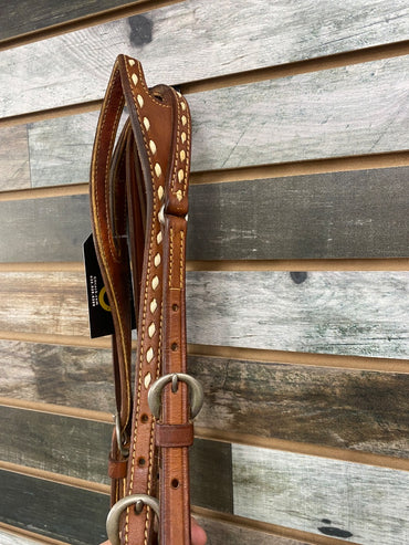 USED  Buckstich Headstall w/ Split Reins