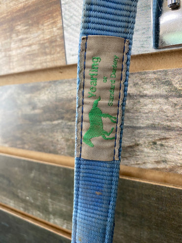 USED Hamilton Nylon Halter Yearling Light Blue