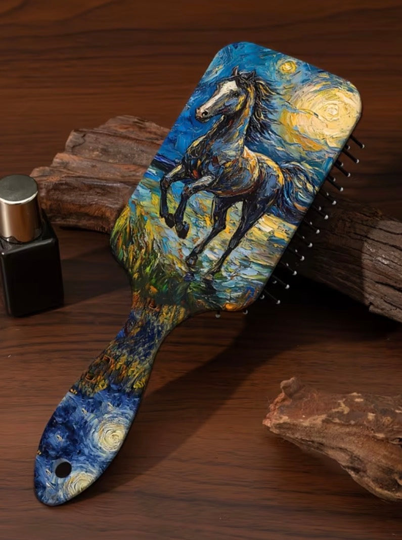 Horse Pattern Air Cushion Brush - 3 Styles Available!