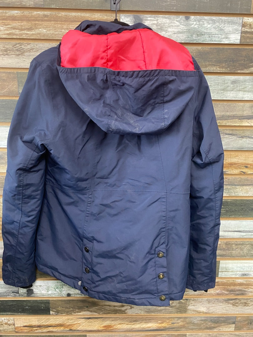 USED Dublin Ladies Winter Jacket Medium Navy/PInk