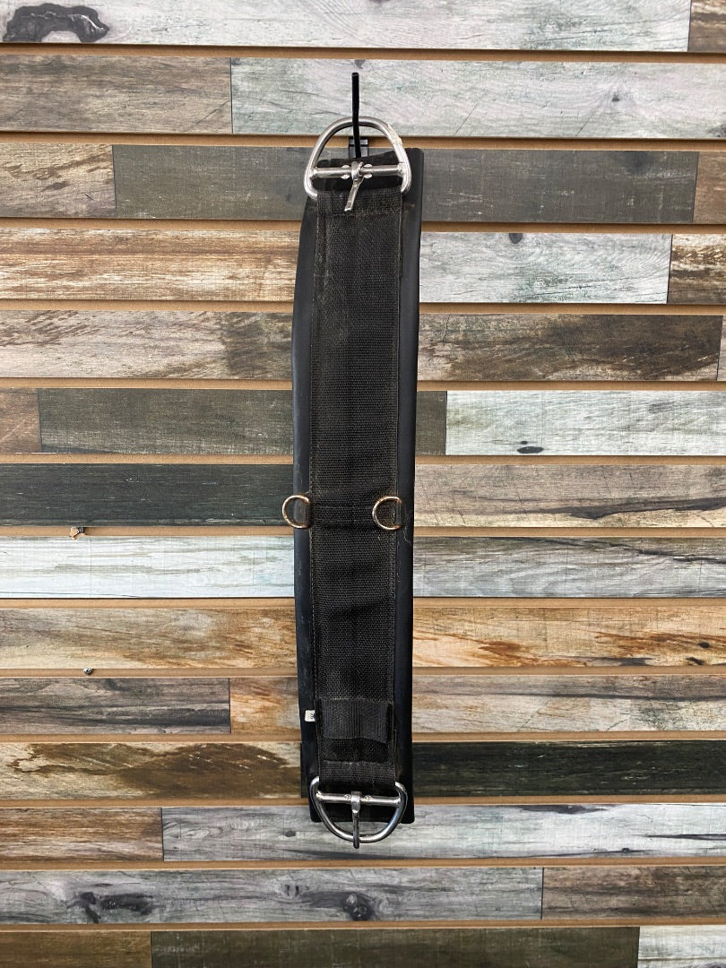 USED Western Cinch 26" Neoprene Black Smooth