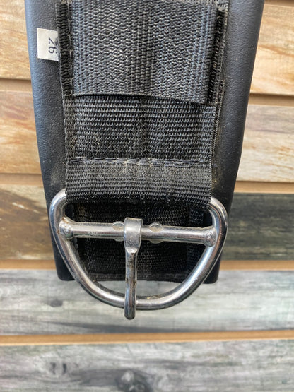 USED Western Cinch 26" Neoprene Black Smooth