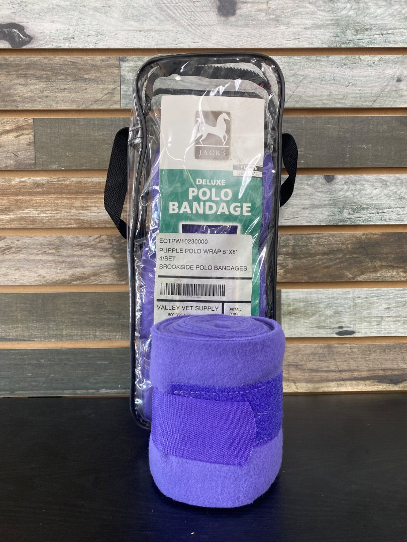 USED Jacks Polo Wraps (4) 5" x 8ft