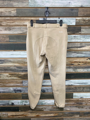 USED Horze Full Seat Breeches 26” Tan