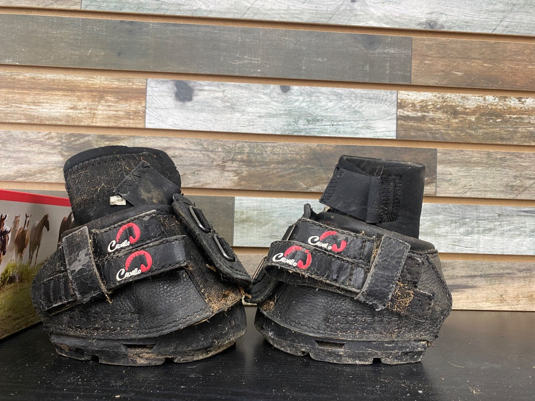 USED Cavallo Hoof Boots 3 Black