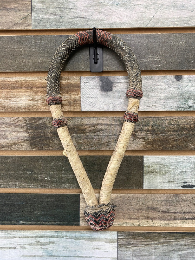 USED  Western Bosal  Red/Black