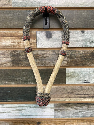USED  Western Bosal  Red/Black