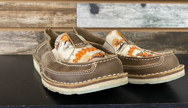 USED ARIAT Western Shoes Aloha Pattern