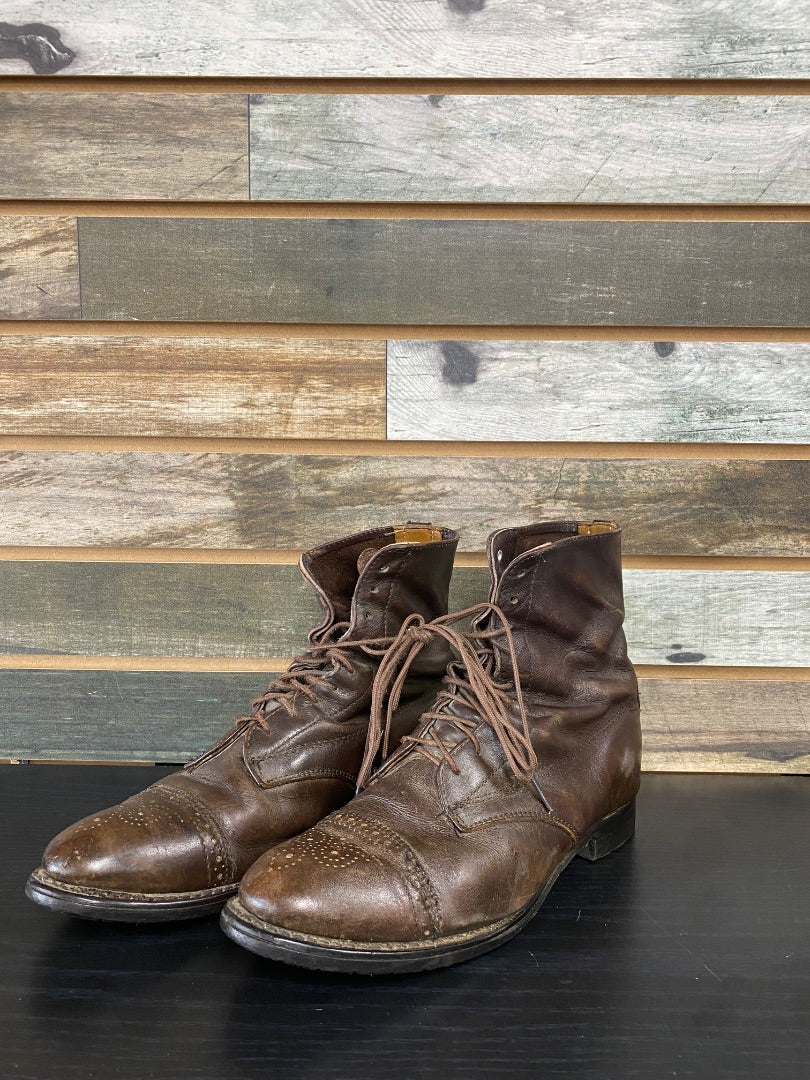 USED  Ladies Laced Paddock Boots  Brown