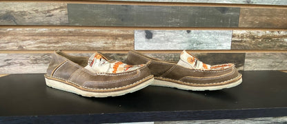 USED ARIAT Western Shoes Aloha Pattern
