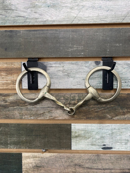 USED  Slow Twist Egg Butt Snaffle Bit