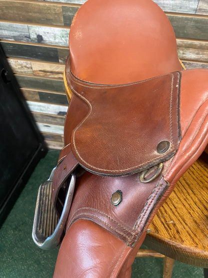 USED  All Purpose Saddle 15 1/2" Chesnut