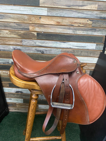 USED  All Purpose Saddle 15 1/2" Chesnut