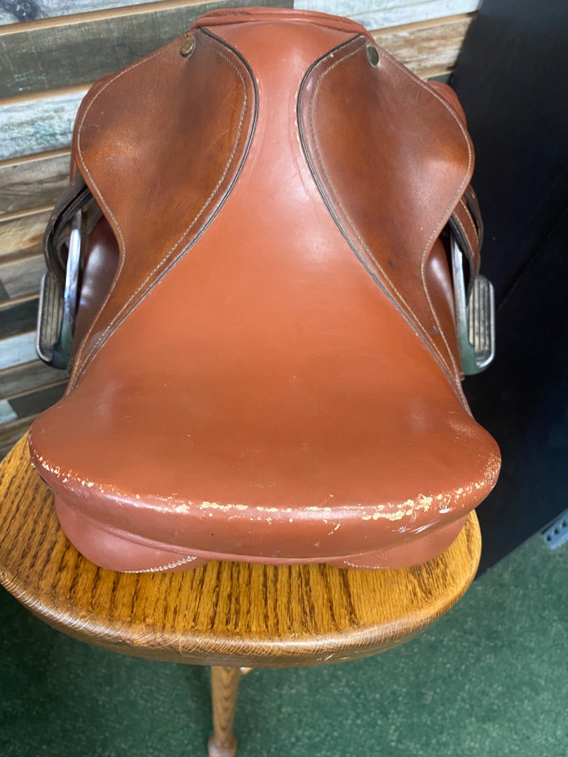 USED  All Purpose Saddle 15 1/2" Chesnut