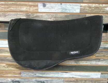 USED Reinsman Contoured Trail Pad 30” x 17” x 12” Black