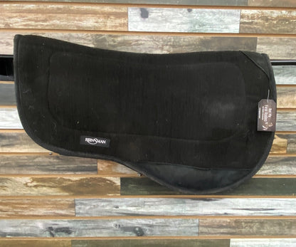 USED Reinsman Contoured Trail Pad 30” x 17” x 12” Black