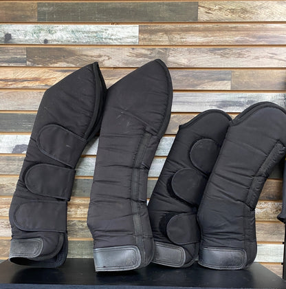 USED Dover Saddlery Shipping Boots Set of 4