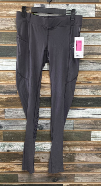 USED Kerrits Ladies Tights Large Peppercorn
