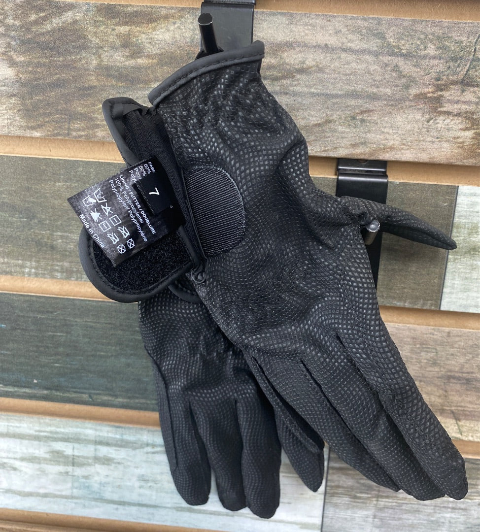 USED Back On Track Gloves 7 Black