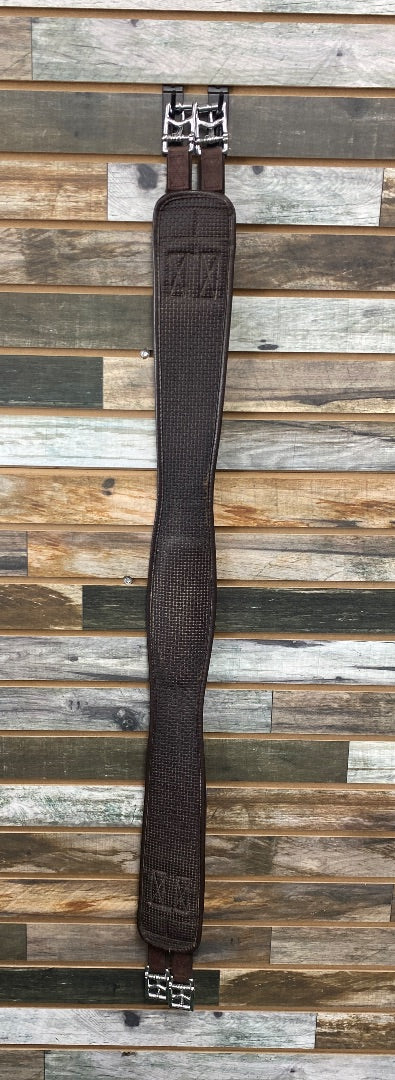 USED Lettia English Dressage Girth 48" Brown