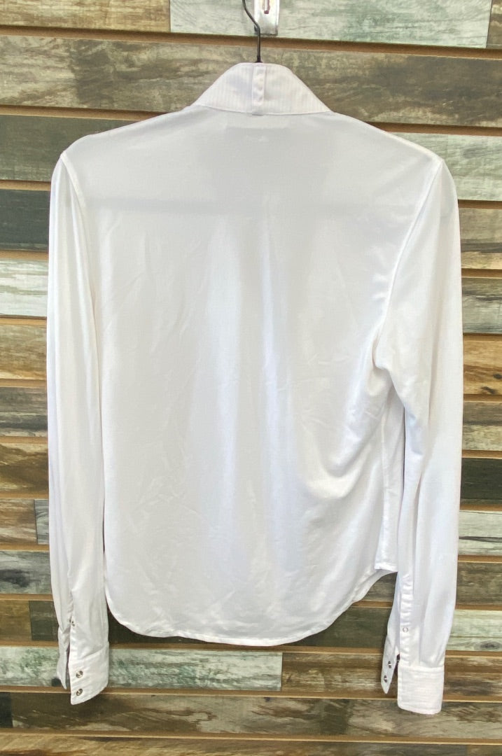 USED Ariat Pro Series Ariat Proseries White Long Sleeve Button Up Shirt 32 White