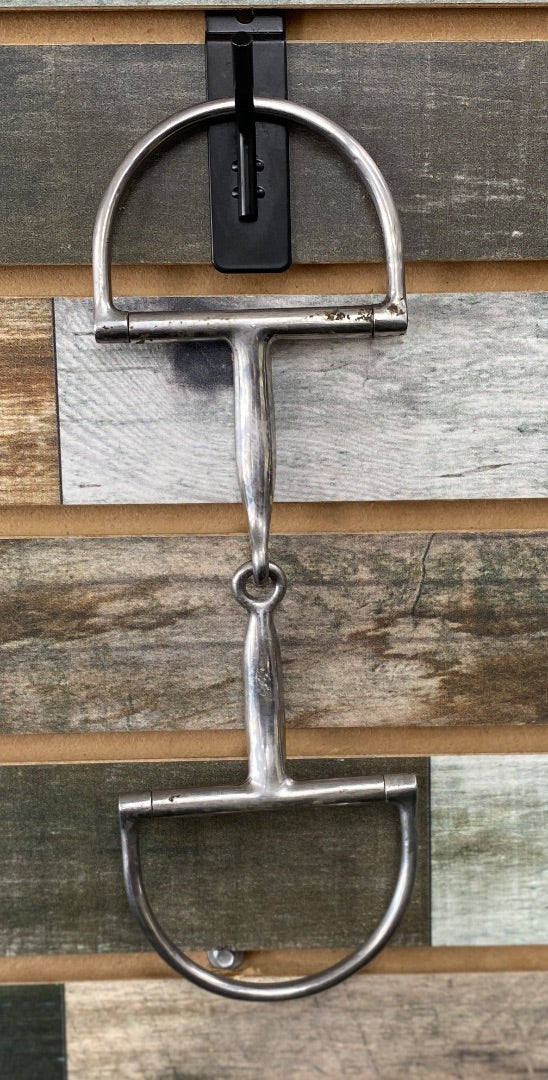 USED Korsteel D-Ring Snaffle Bit 5 1/2