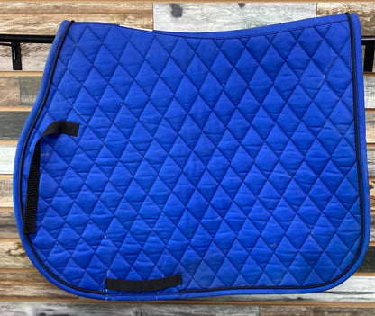 USED Tolkat Classic III English Saddle Pads  Blue