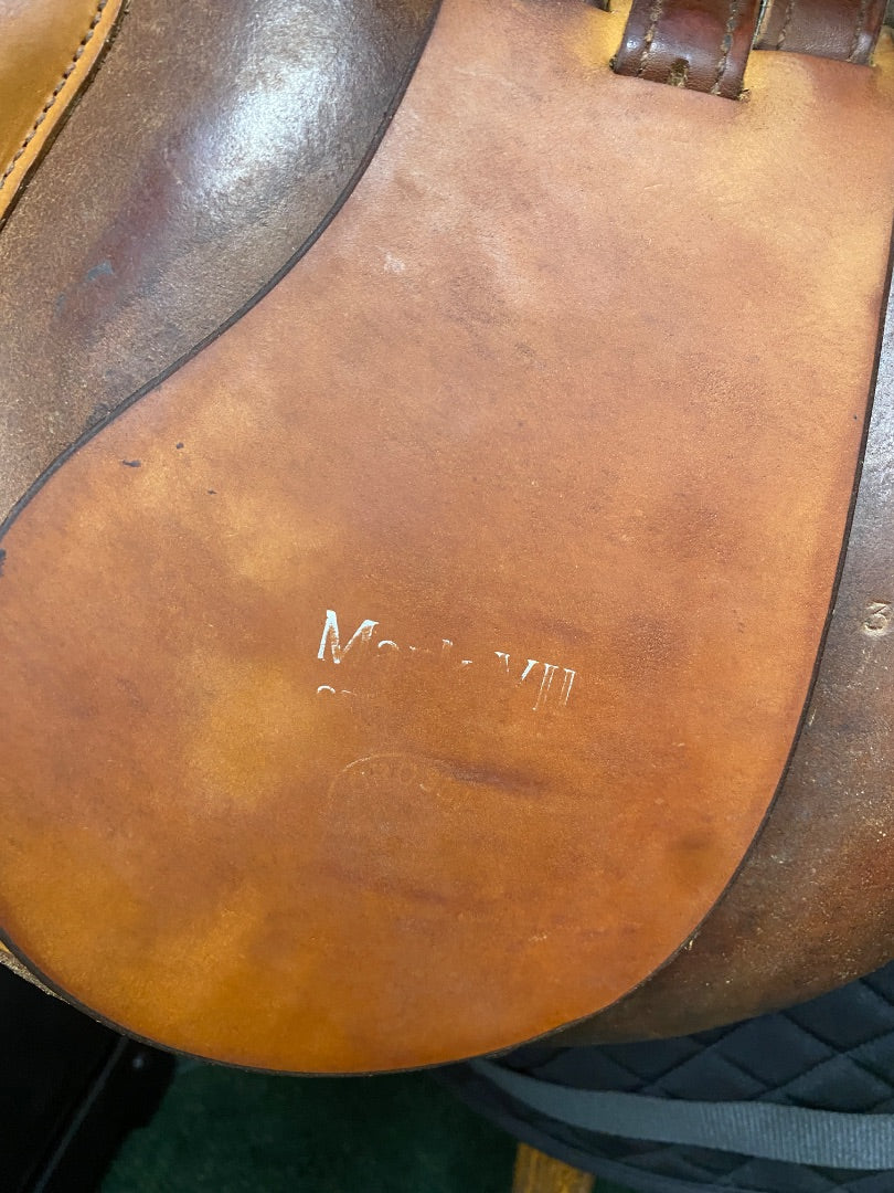 USED Crosby English AP Saddle 17” Brown
