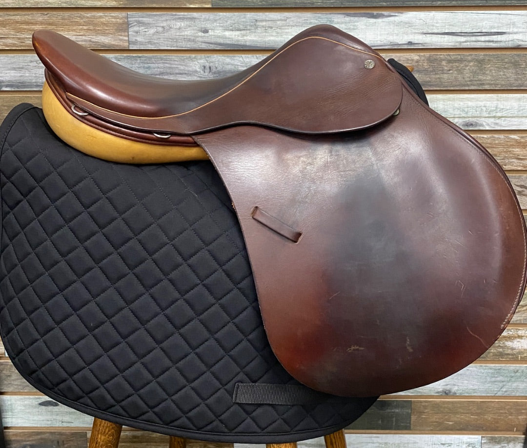USED Crosby English AP Saddle 17” Brown