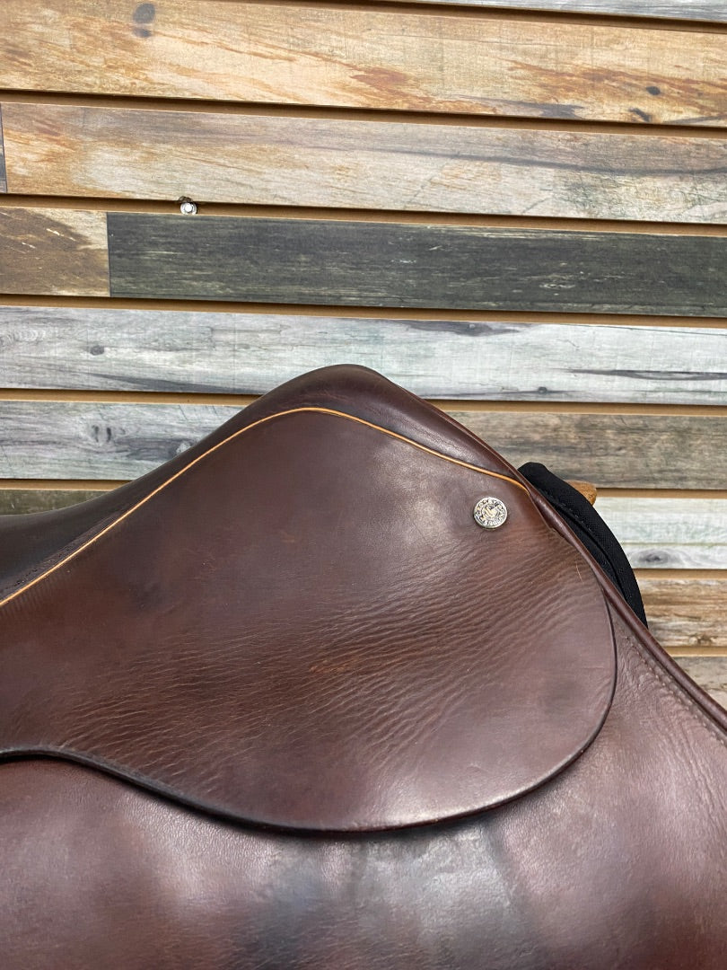 USED Crosby English AP Saddle 17” Brown