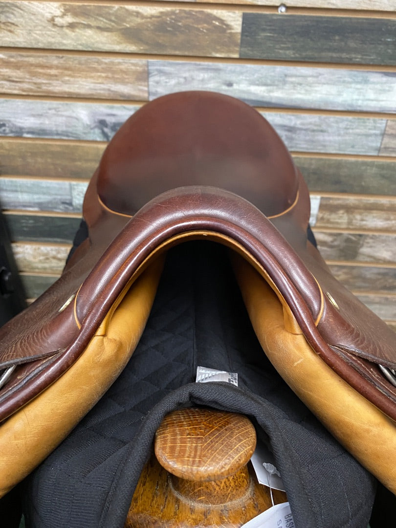 USED Crosby English AP Saddle 17” Brown
