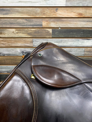 USED Stubben English AP Saddle 17.5" Brown