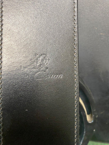 USED Collegiate All Purpose Saddle with Stirrups and Stirrup Leathers 16.5  Black